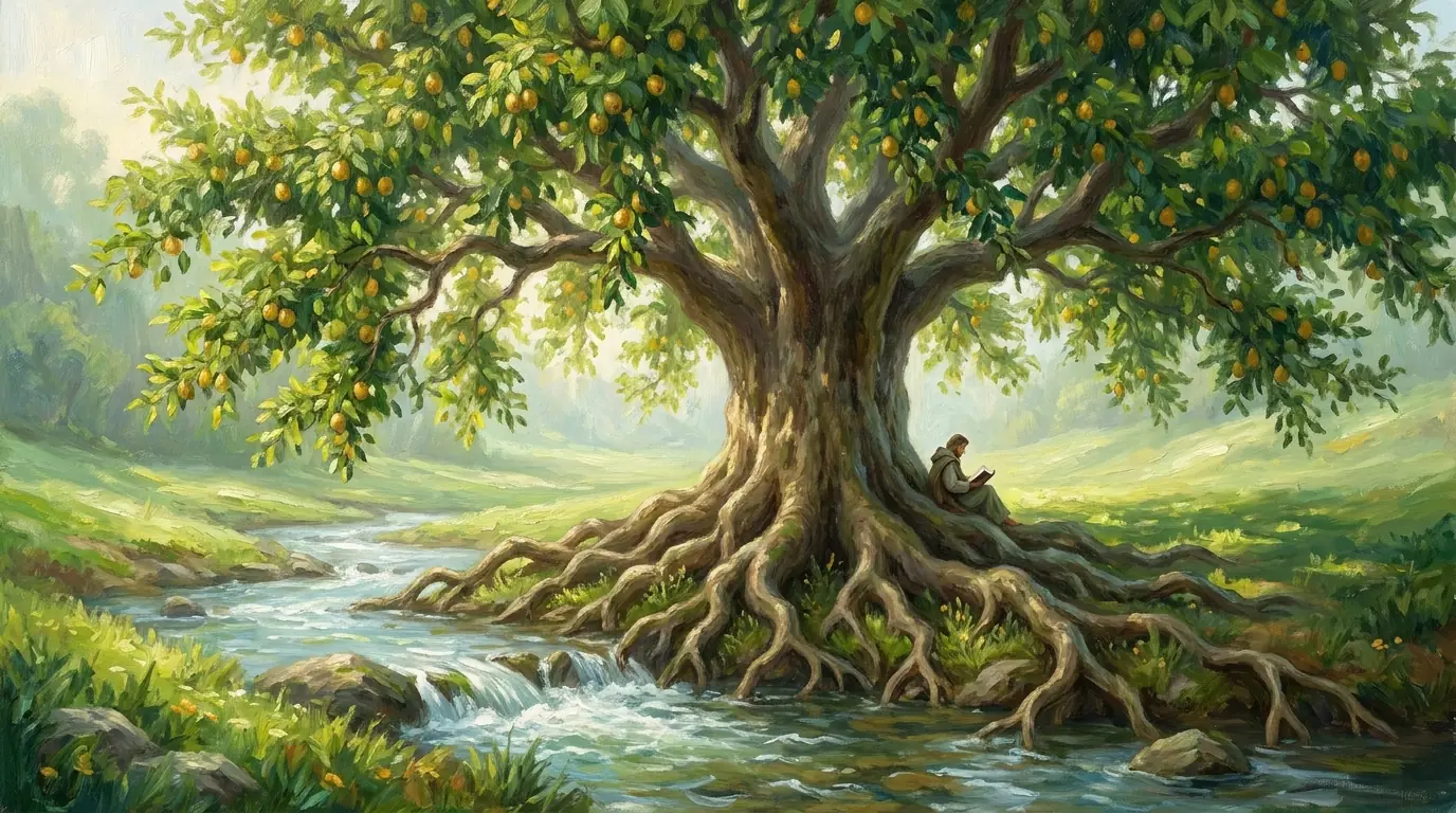 Salmo 1 completo: significado del árbol plantado junto a arroyos